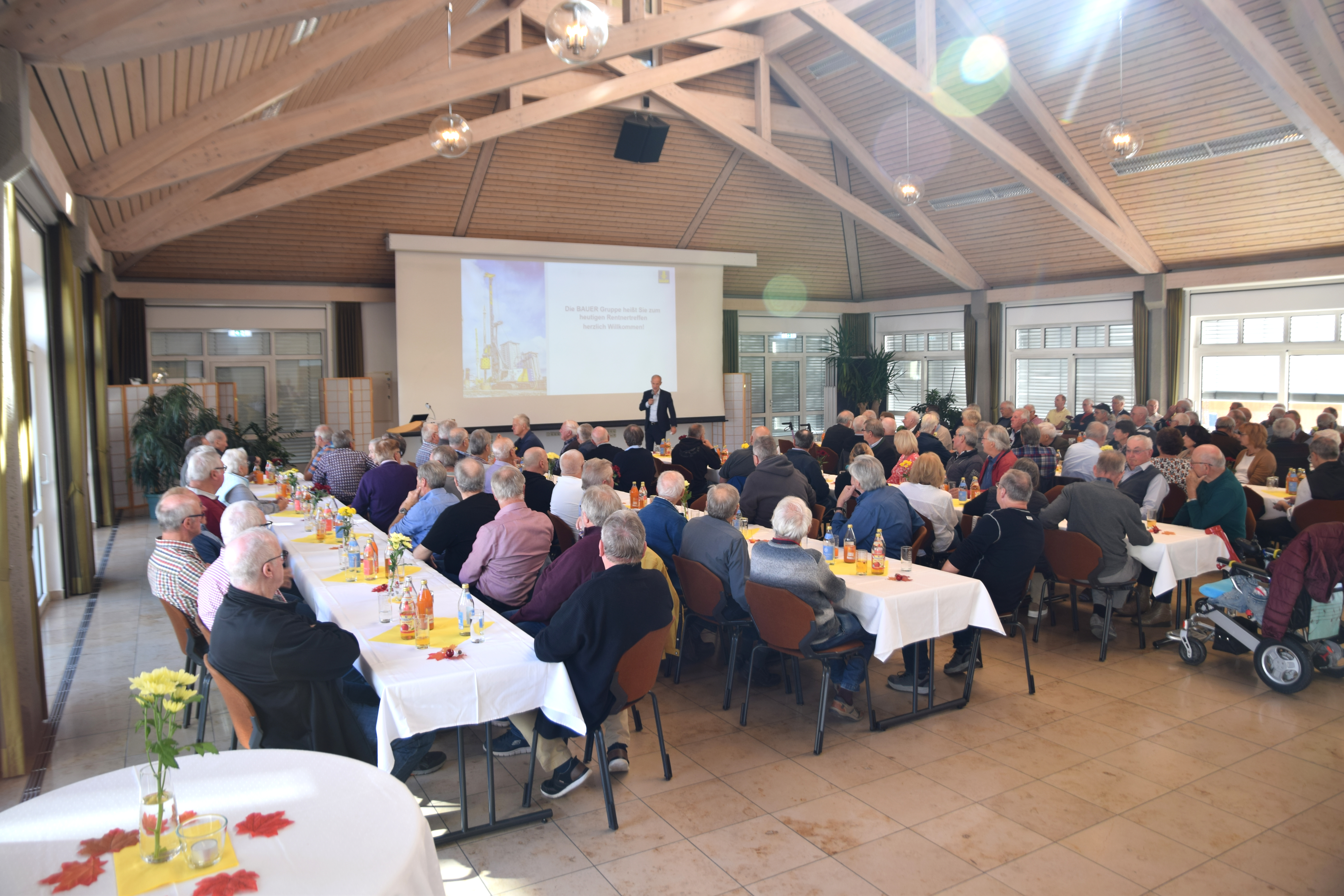 Rentnertreffen der BAUER AG am 17. Oktober 2024