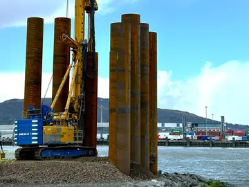 Bauer Technologies Supports Major Quay Wall Development at Belfast Harbour D3 Berth