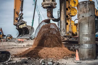 Bauer Spezialtiefbau installs 7,000 piles in total for the monopile production facility in Teesside