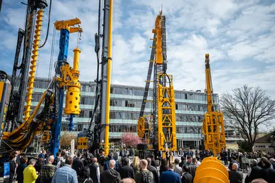 Bauer in-house exhibition 2026: Over 1,400 guests accepted the invitation from the BAUER Maschinen Group.